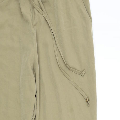 Select Womens Brown   Bloomer Trousers Size 16 L28 in - Gathered ankles