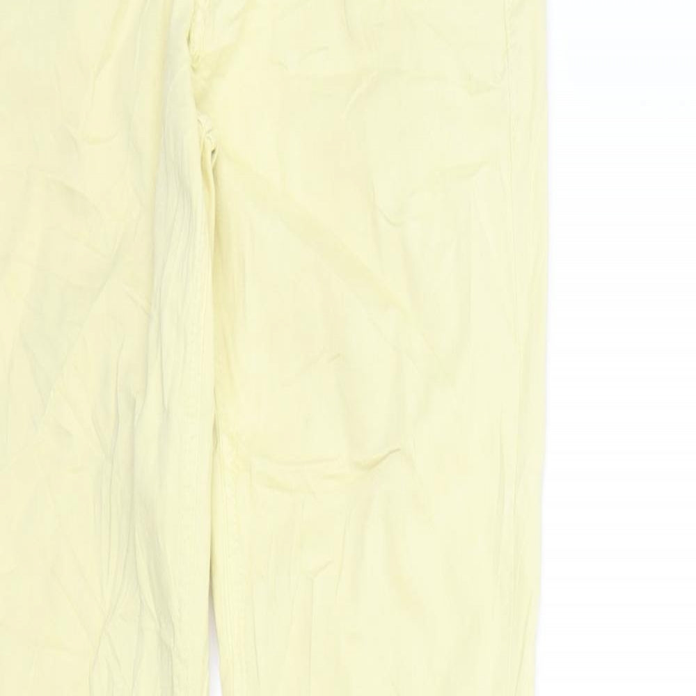 s d jeans Womens Yellow   Skinny Jeans Size S L30 in