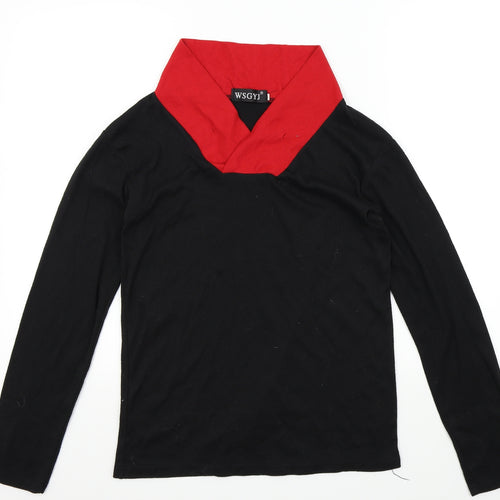 WSGYJ Womens Black   Pullover Jumper Size M