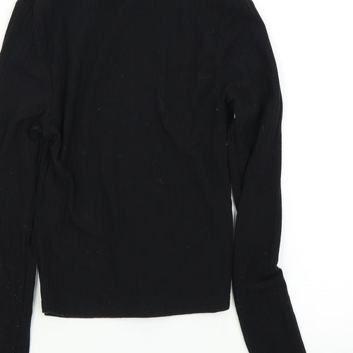 New Look Girls Black   Basic T-Shirt Size 10 Years