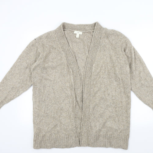 H&M Womens Beige   Cardigan Jumper Size S