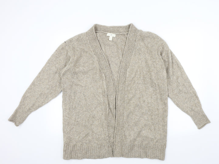 H&M Womens Beige   Cardigan Jumper Size S