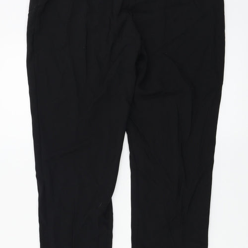 F&F  Womens Black   Trousers  Size 8 L23 in