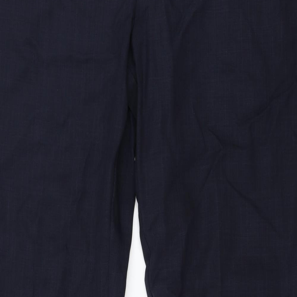 TU Womens Blue   Trousers  Size 14 L28 in