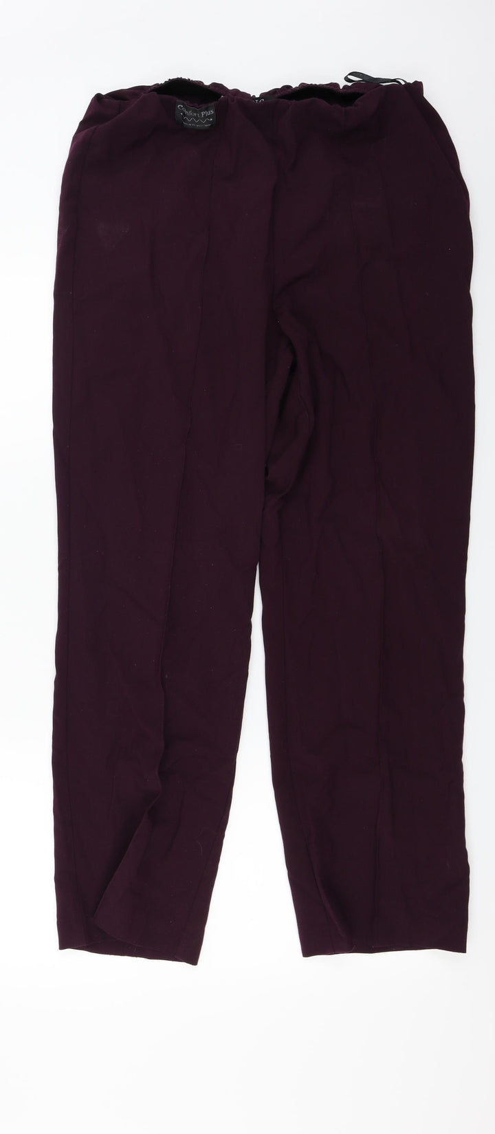 Classique  Womens Purple   Trousers  Size 14 L25 in
