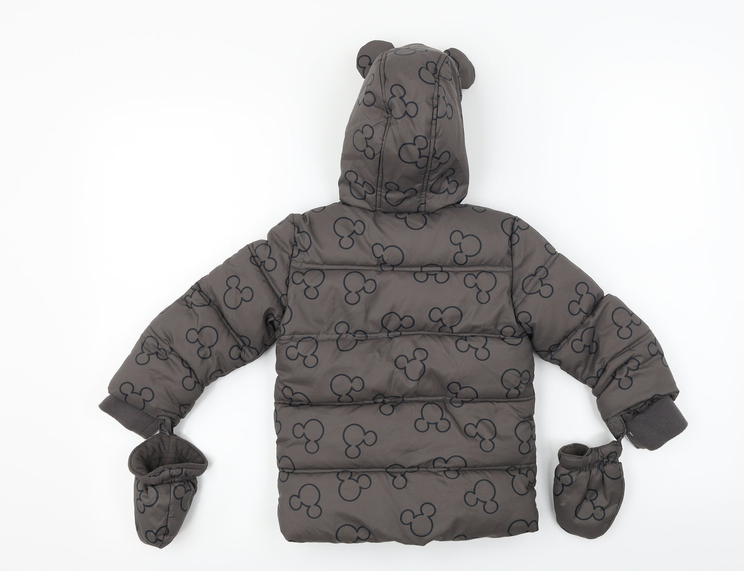 George Girls Grey   Jacket Coat Size 18-24 Months