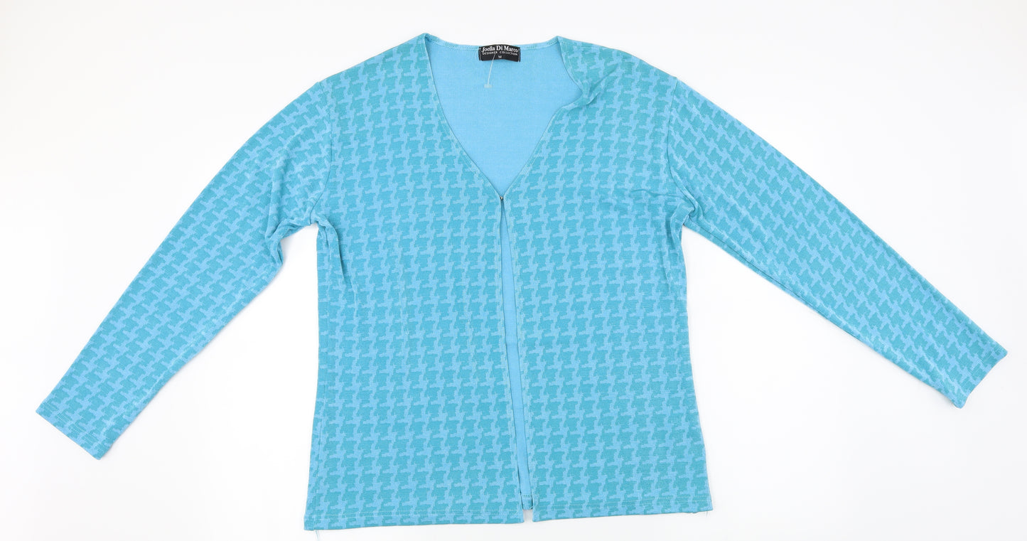 Joella Di Marco   Womens Blue   Cardigan Jumper Size M