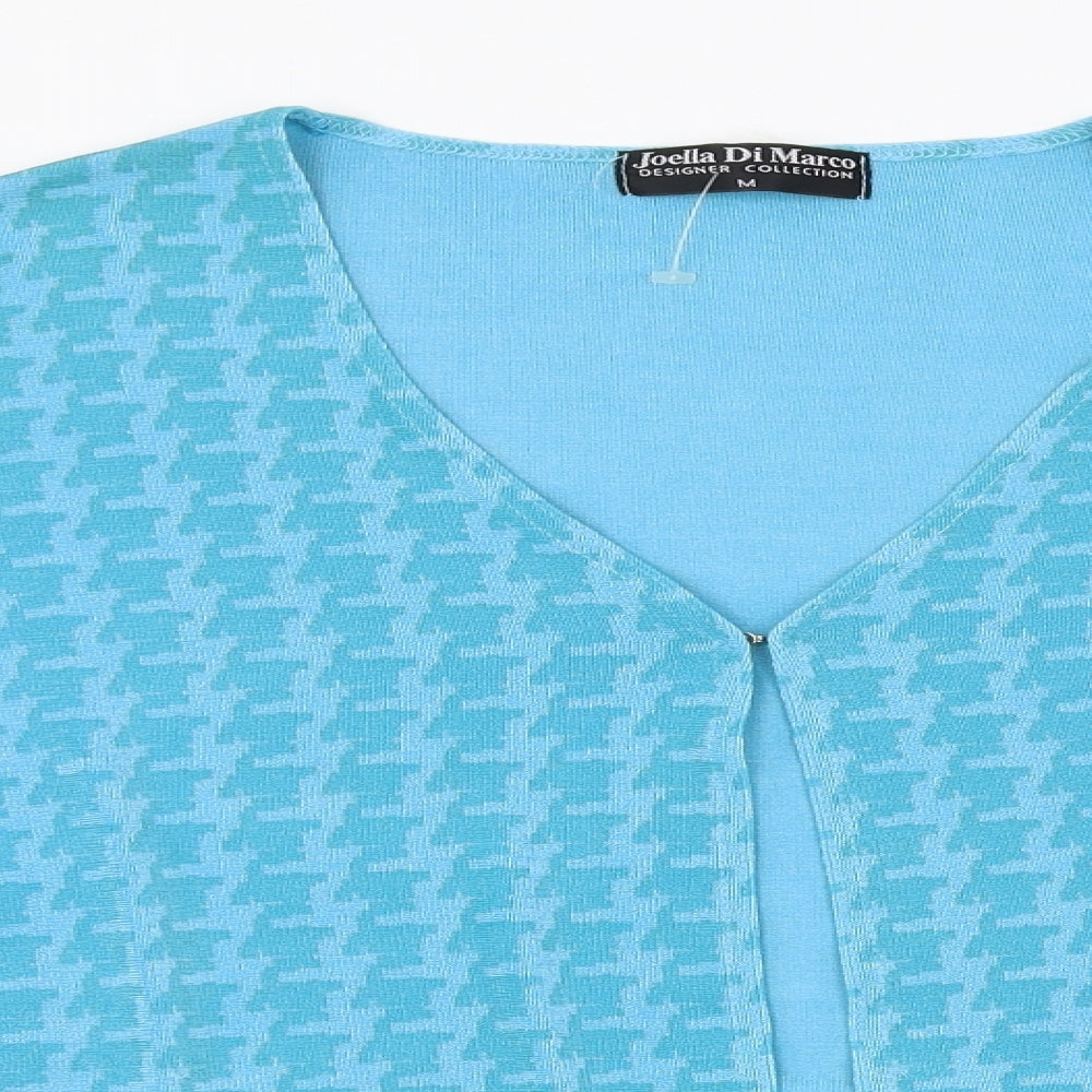 Joella Di Marco   Womens Blue   Cardigan Jumper Size M