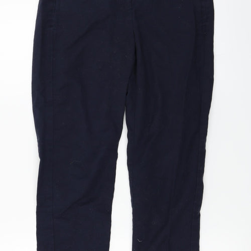 Marks and Spencer  Womens Blue   Trousers  Size 8 L24 in