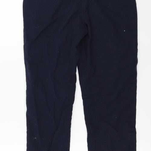Marks and Spencer  Womens Blue   Trousers  Size 8 L24 in