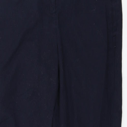Marks and Spencer  Womens Blue   Trousers  Size 8 L24 in