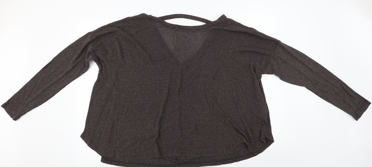 NEXT  Womens Brown   Basic Blouse Size 8