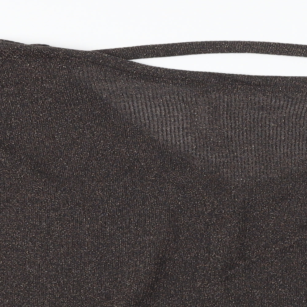 NEXT  Womens Brown   Basic Blouse Size 8