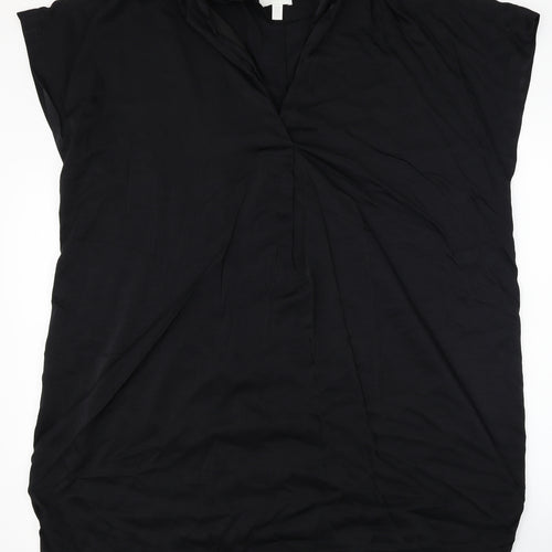 H&M  Womens Black   Basic Blouse Size M