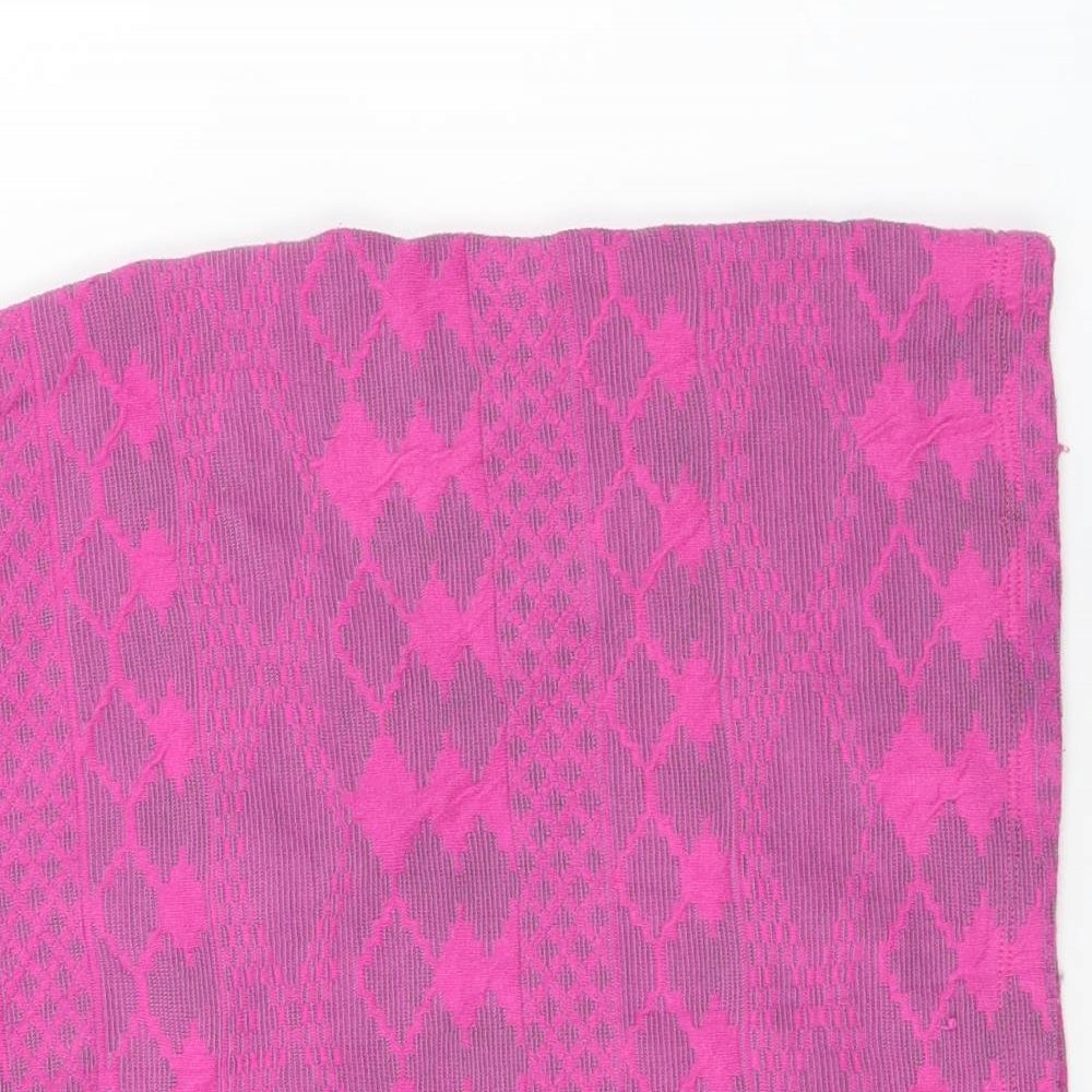 TU Womens Pink   Bandage Skirt Size 14