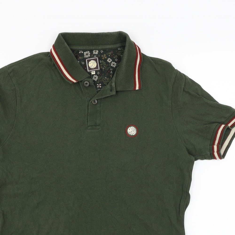 Pretty Green  Mens Green    Polo Size XS