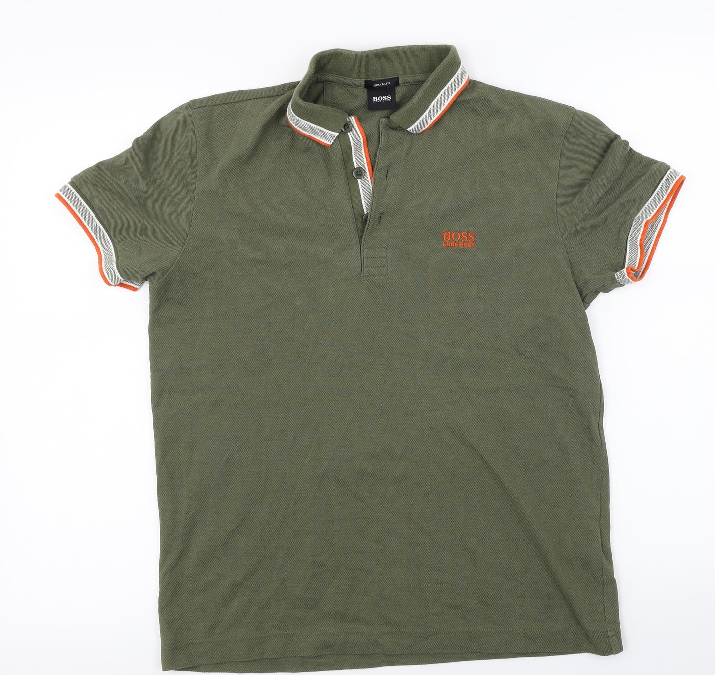 HUGO BOSS  Mens Green    Polo Size S
