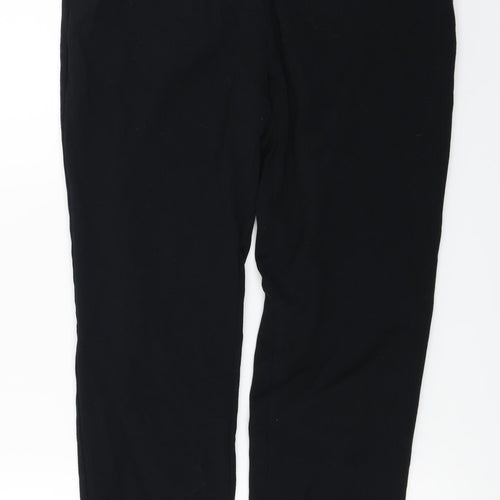 Marks and Spencer  Womens Black   Trousers  Size 12 L24 in