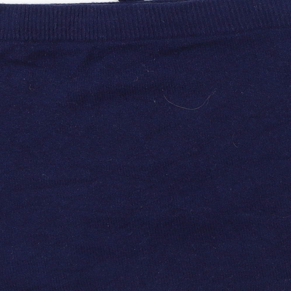 Juicy Couture Womens Blue   A-Line Skirt Size 28 in
