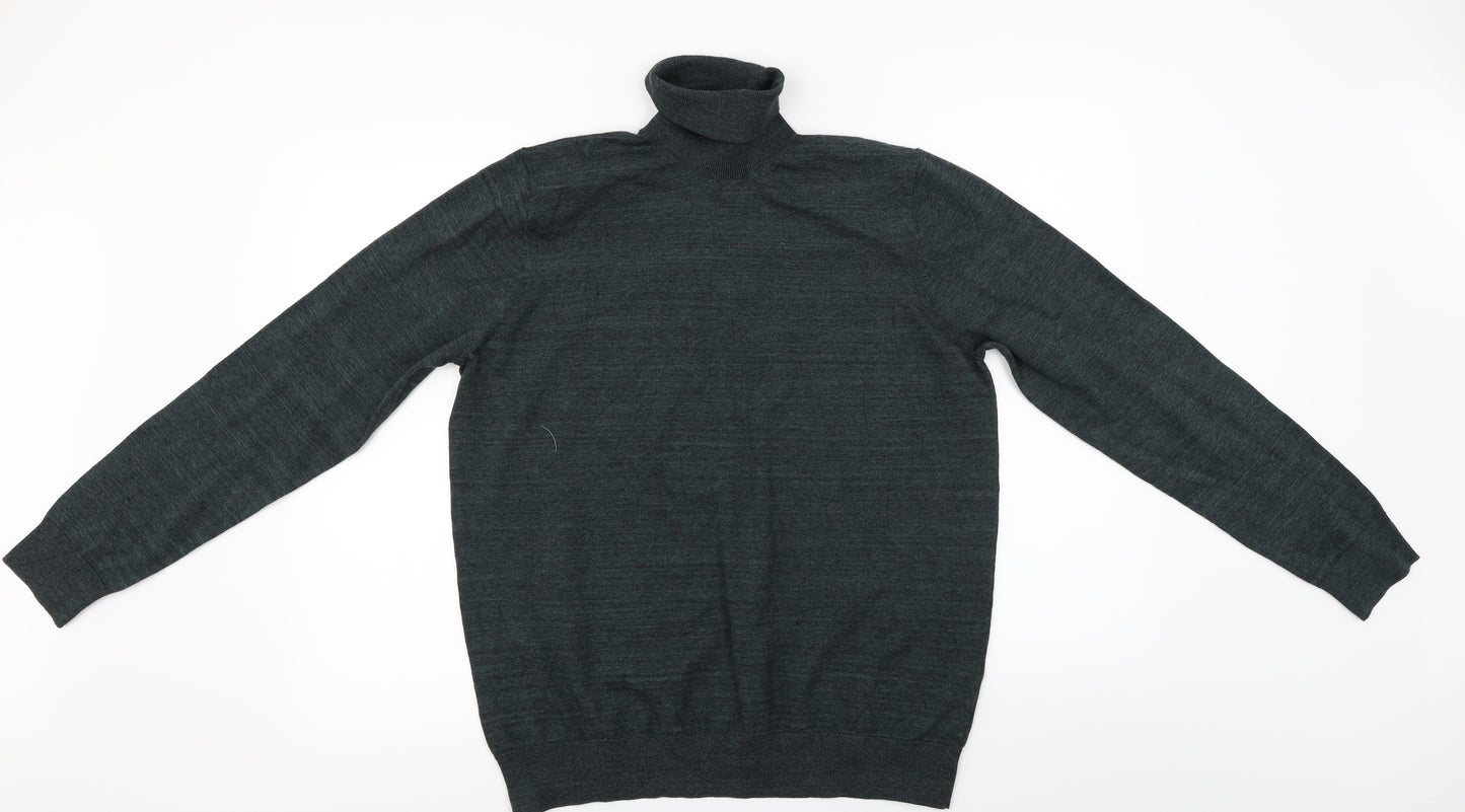 Marks and Spencer  Mens Green   Pullover Jumper Size L