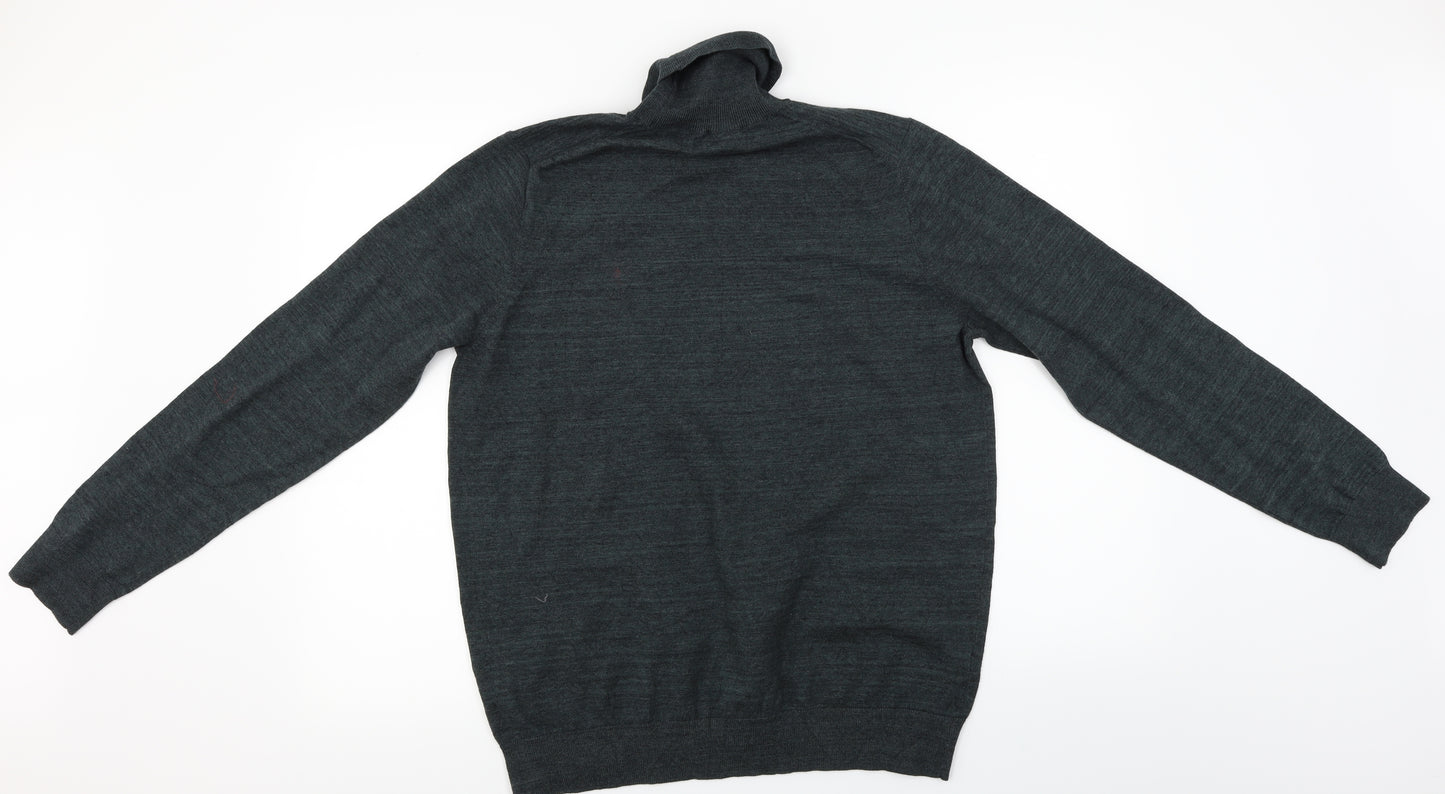 Marks and Spencer  Mens Green   Pullover Jumper Size L