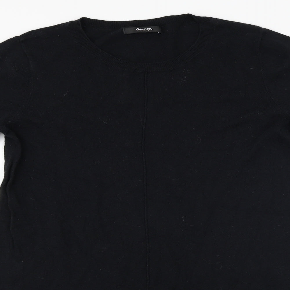 George  Womens Black   Jumper Dress  Size 12
