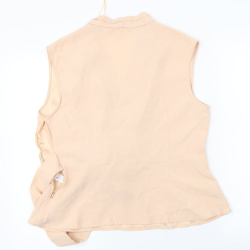 TU Womens Pink   Basic Blouse Size 14