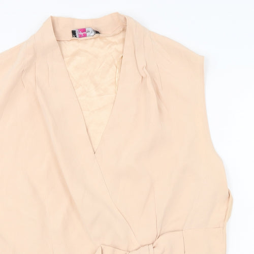 TU Womens Pink   Basic Blouse Size 14
