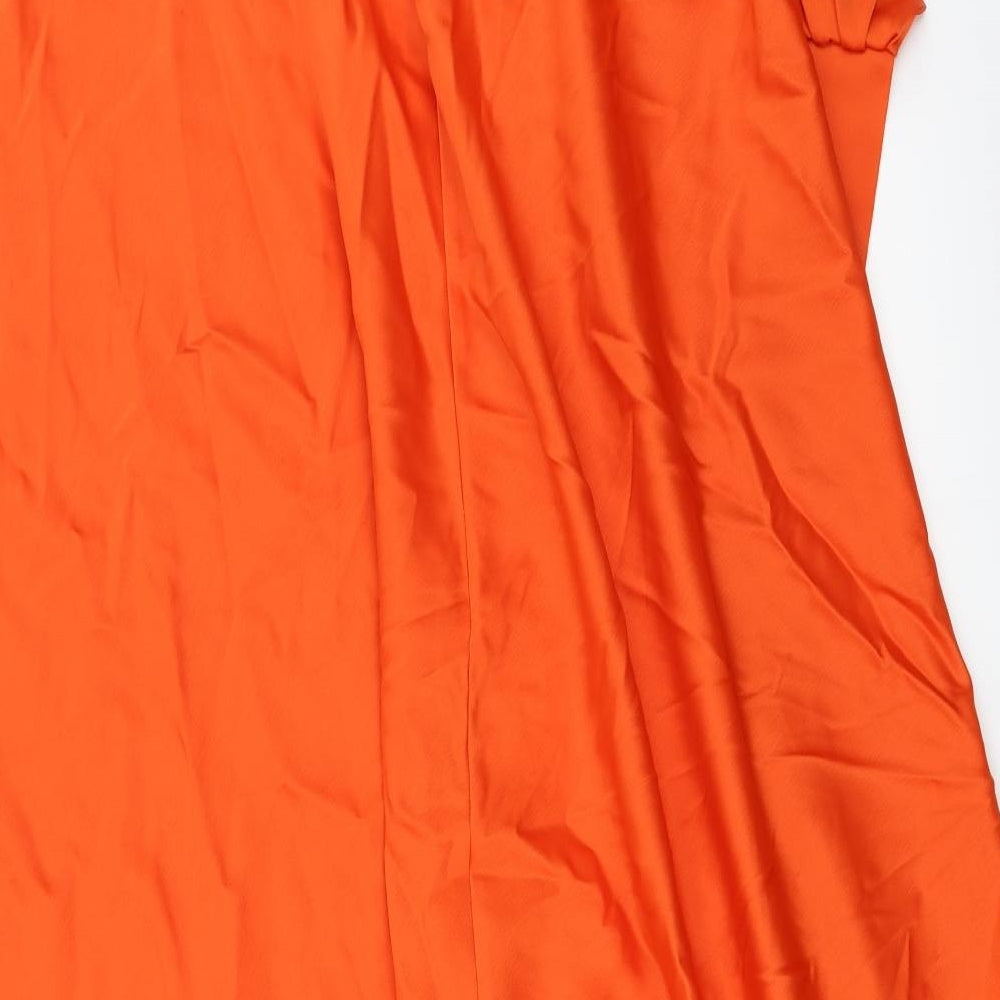 Nasty Gal  Womens Orange   A-Line Skirt Size 4