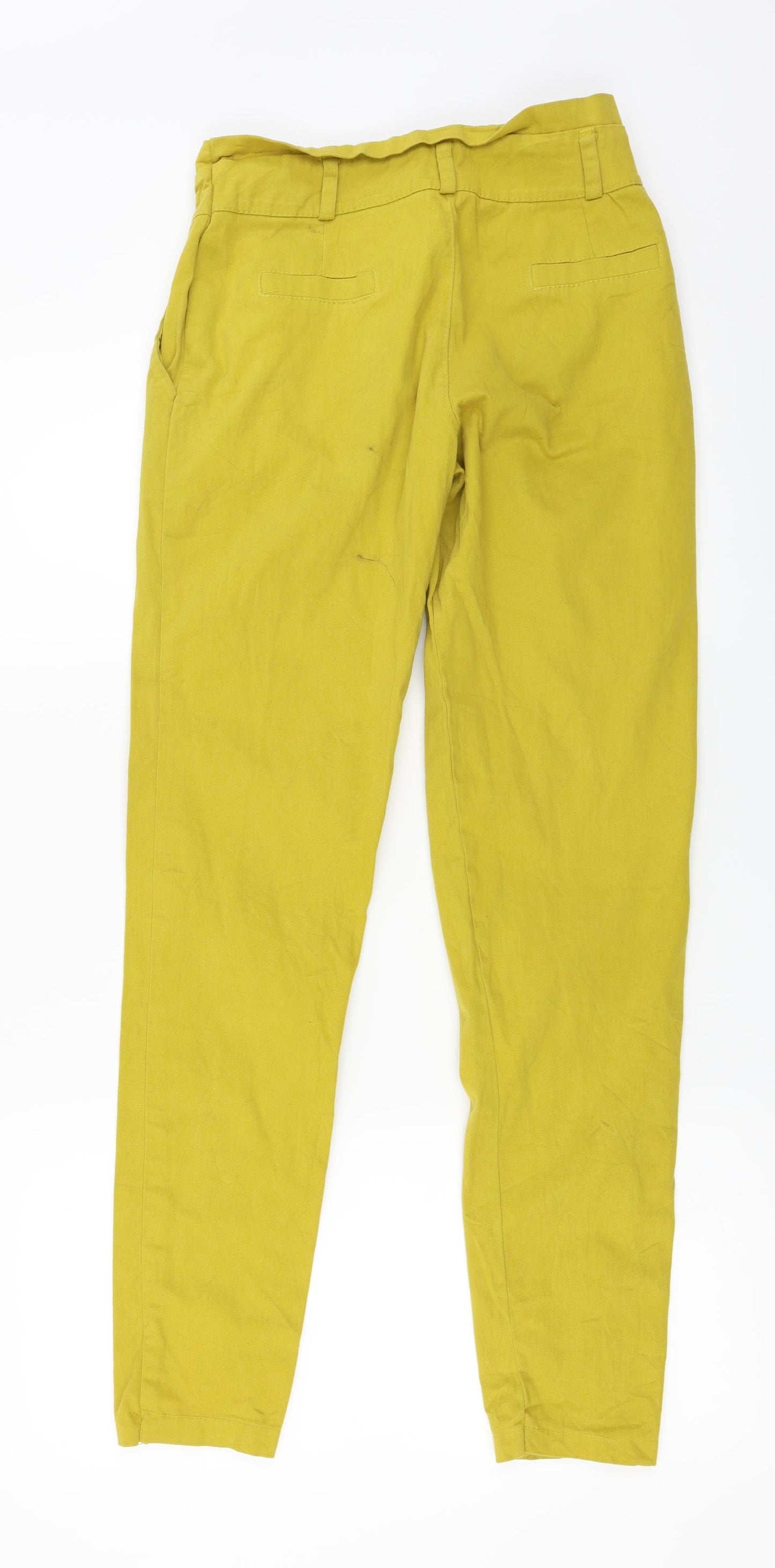 Preworn Womens Yellow   Trousers  Size L L26 in
