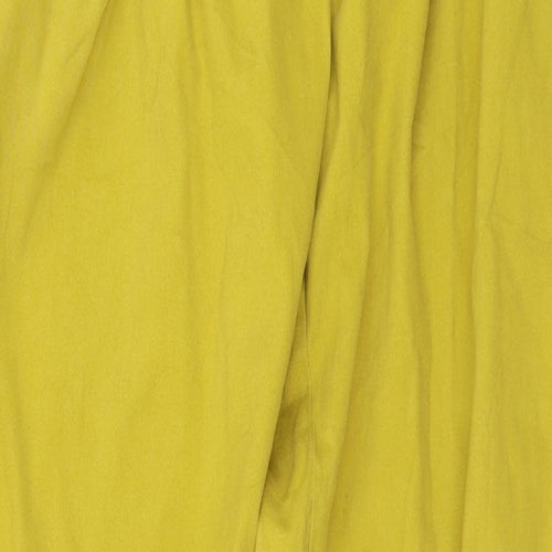 Preworn Womens Yellow   Trousers  Size L L26 in