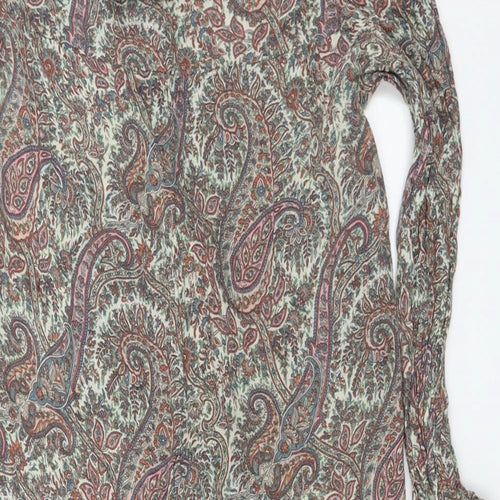 SOFT GREY  Womens Red Floral  Bodycon  Size 6