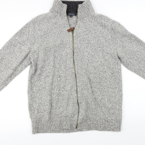 Melka  Mens Green   Jacket Coat Size L