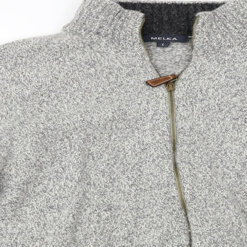 Melka  Mens Green   Jacket Coat Size L