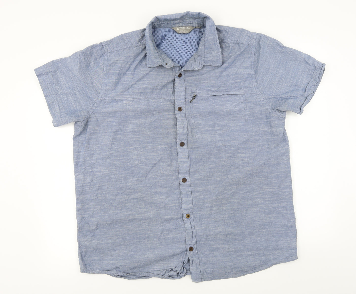 Mountain Warehouse  Mens Blue    Button-Up Size XL