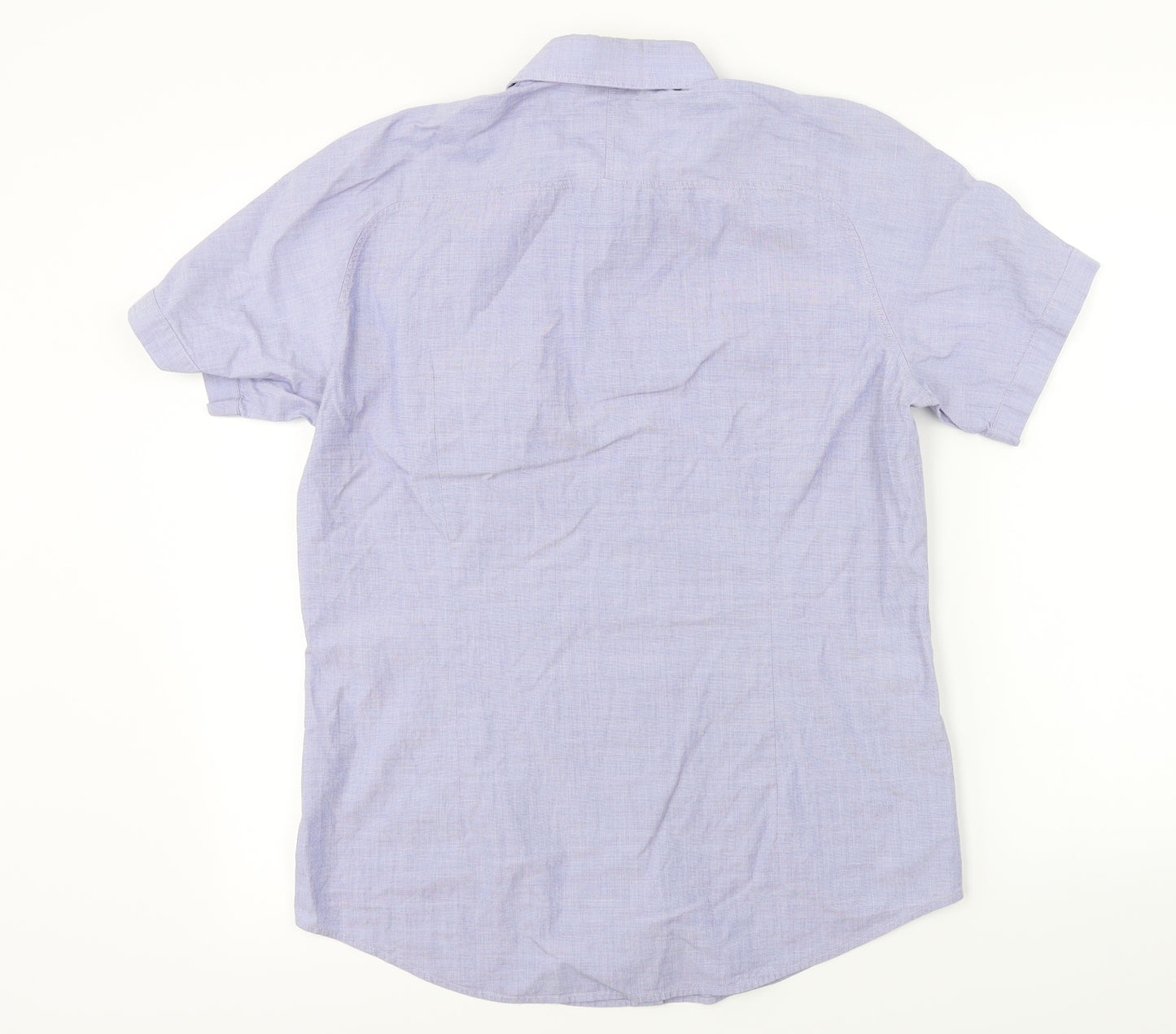 HUGO BOSS  Mens Blue    Button-Up Size M