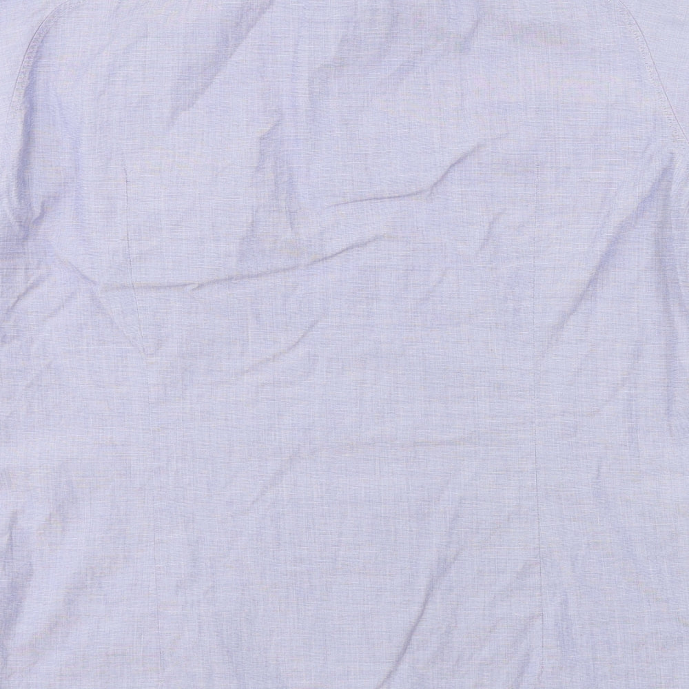 HUGO BOSS  Mens Blue    Button-Up Size M