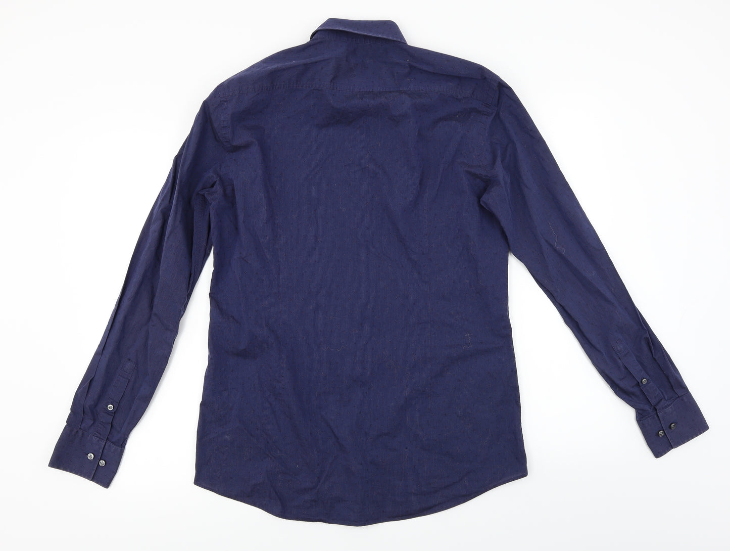 HUGO BOSS  Mens Blue    Button-Up Size M