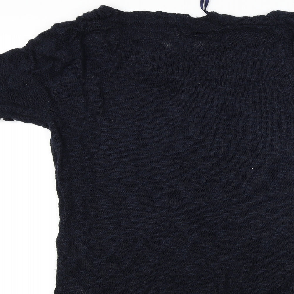 cashmia Womens Blue   Pullover Jumper Size S