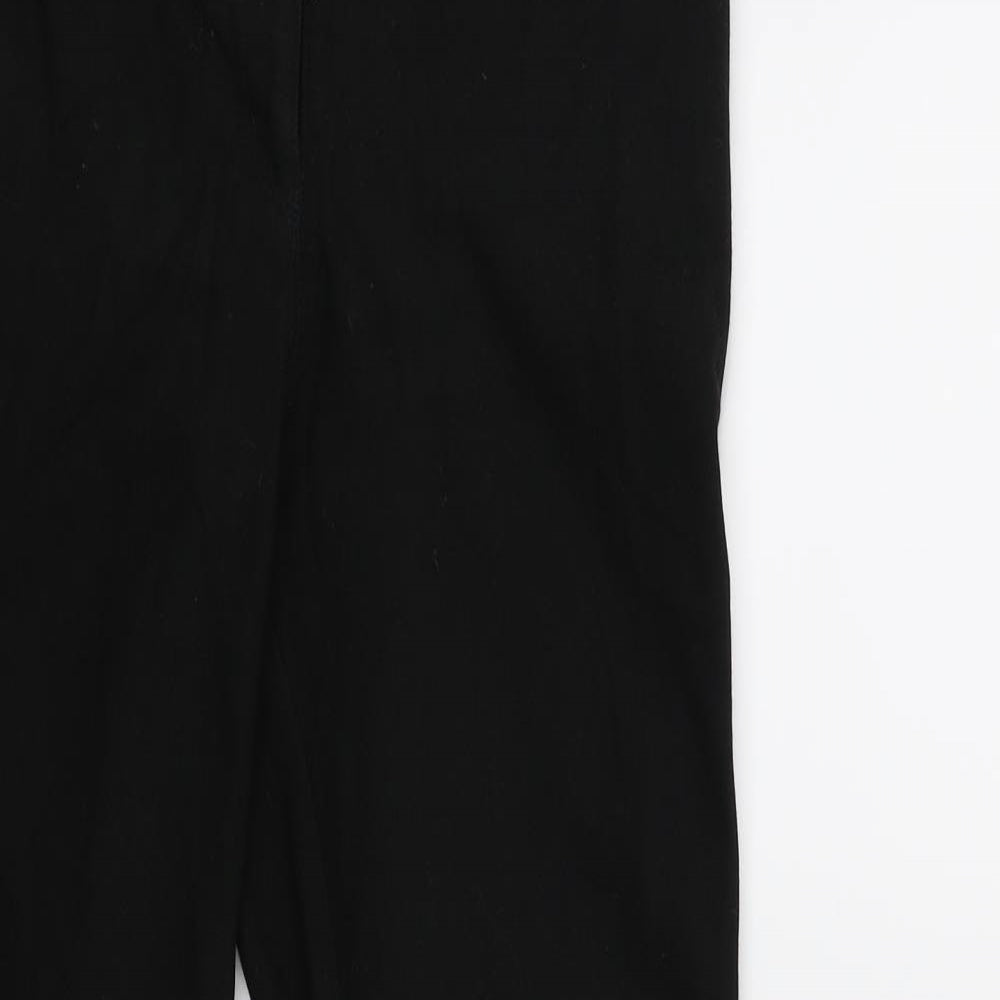Monki Womens Black   Trousers  Size 23 in L26 in