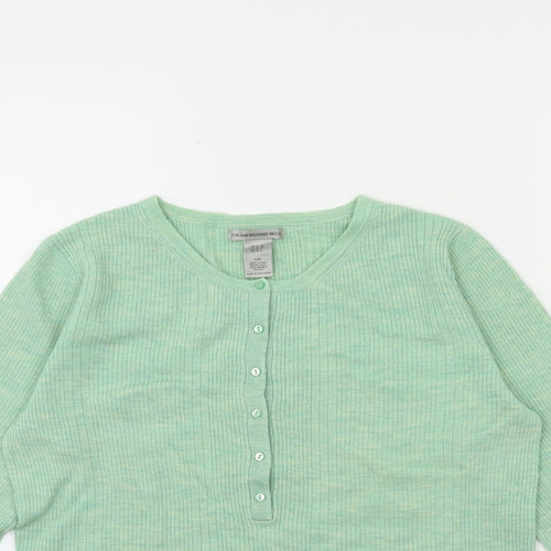 Gap Womens Green  Knit Pullover Jumper Size L