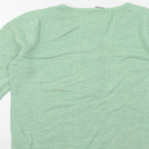 Gap Womens Green  Knit Pullover Jumper Size L