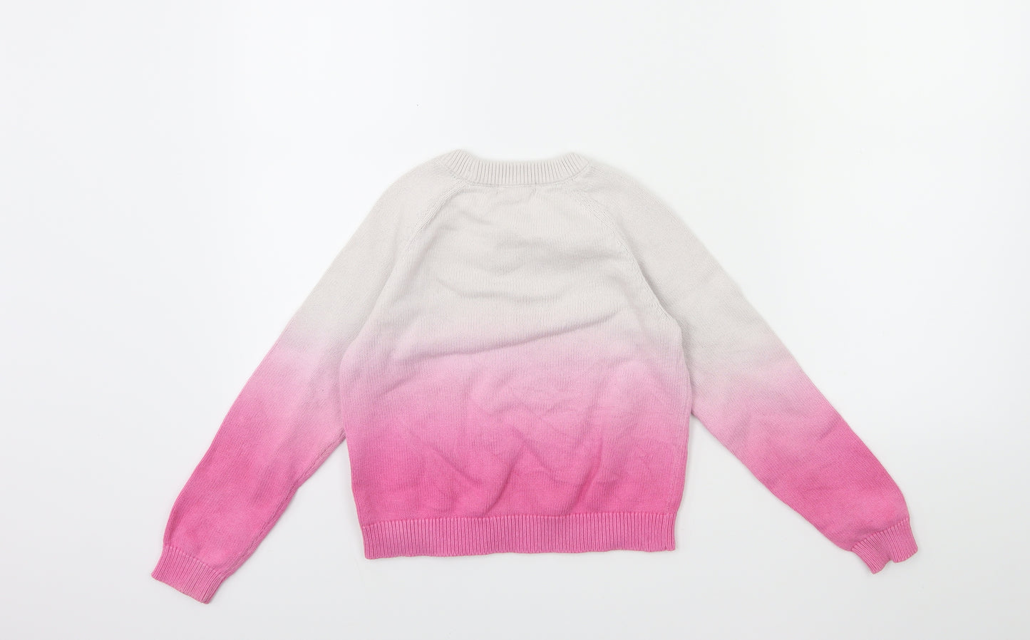 H&M Girls Pink   Pullover Jumper Size 9-10 Years