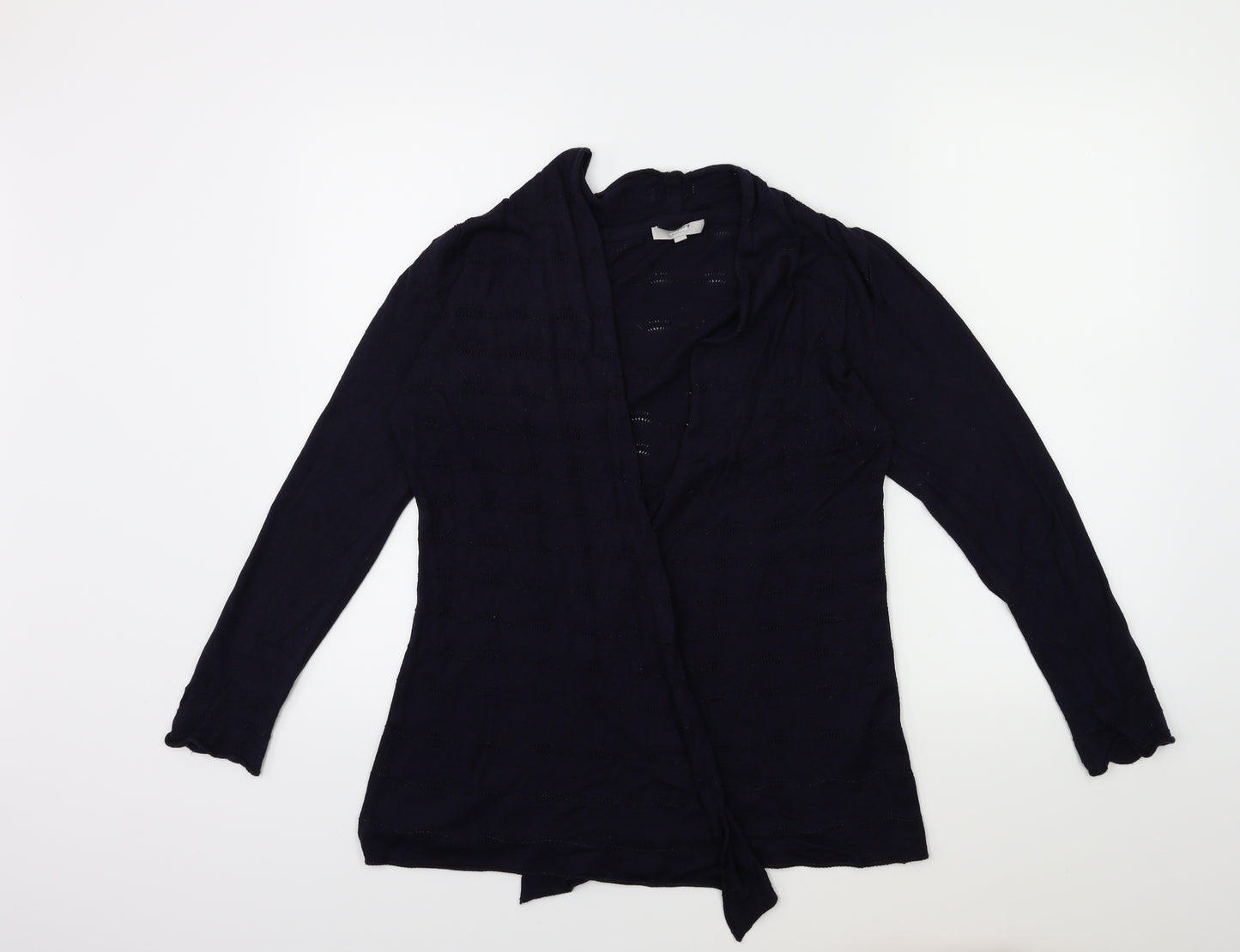 Per Una Womens Blue  Knit Cardigan Jumper Size 14