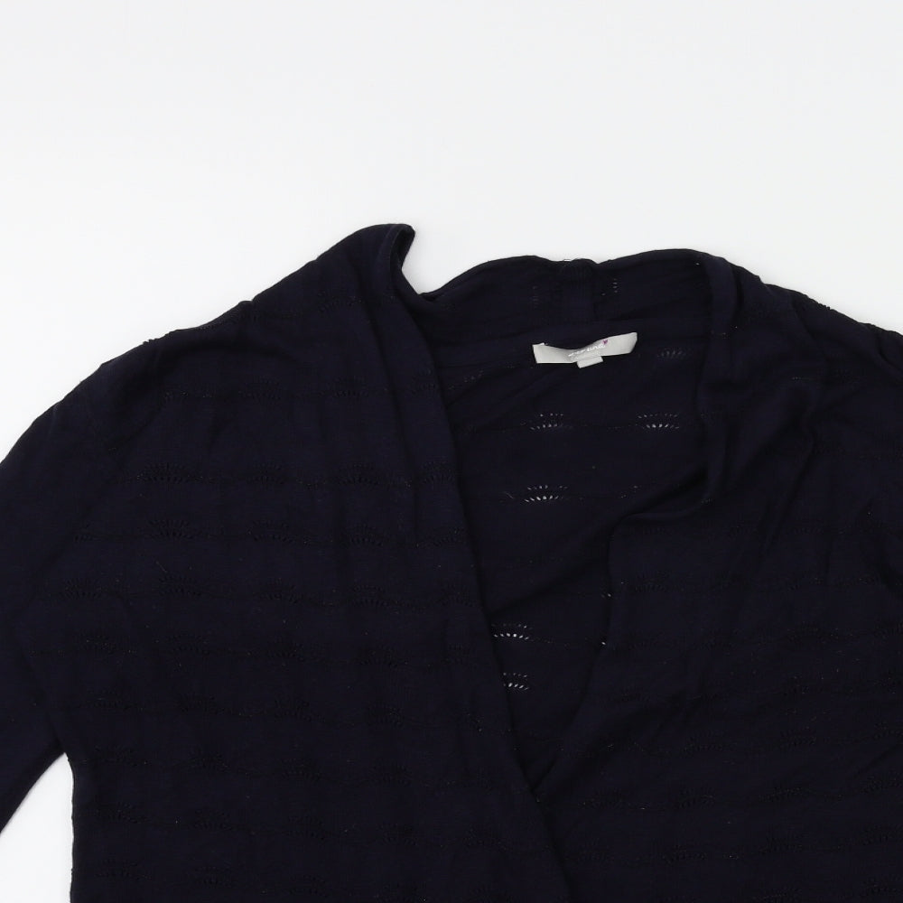 Per Una Womens Blue  Knit Cardigan Jumper Size 14