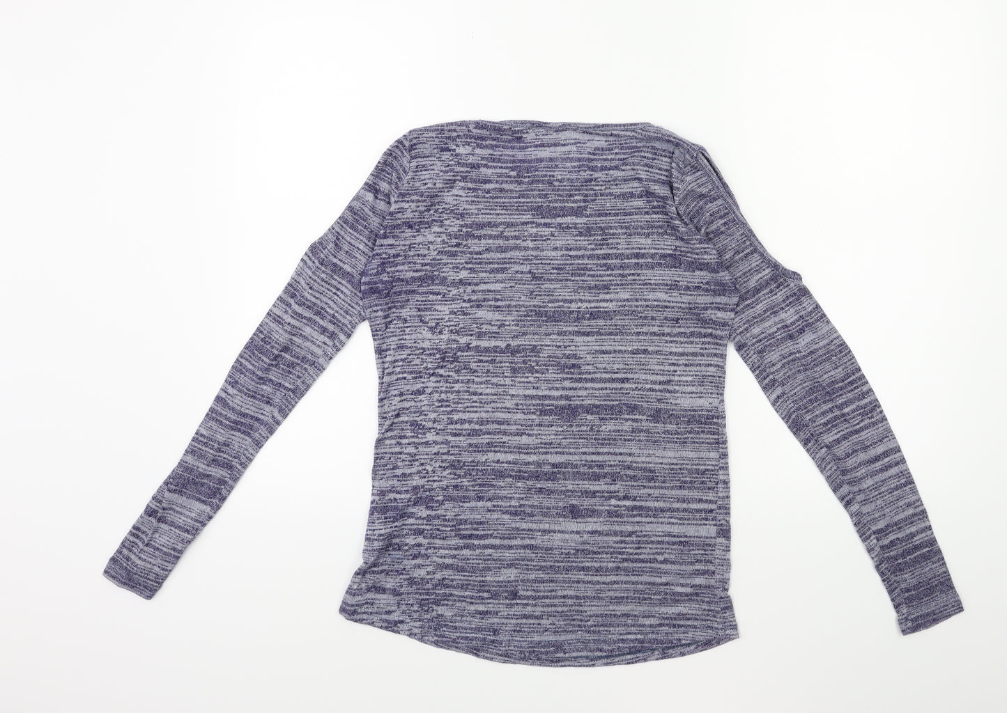 X Womens Blue   Pullover Jumper Size S  - Open Shoulder