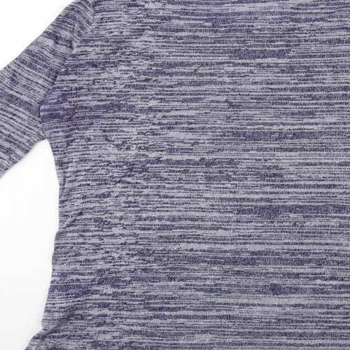 X Womens Blue   Pullover Jumper Size S  - Open Shoulder
