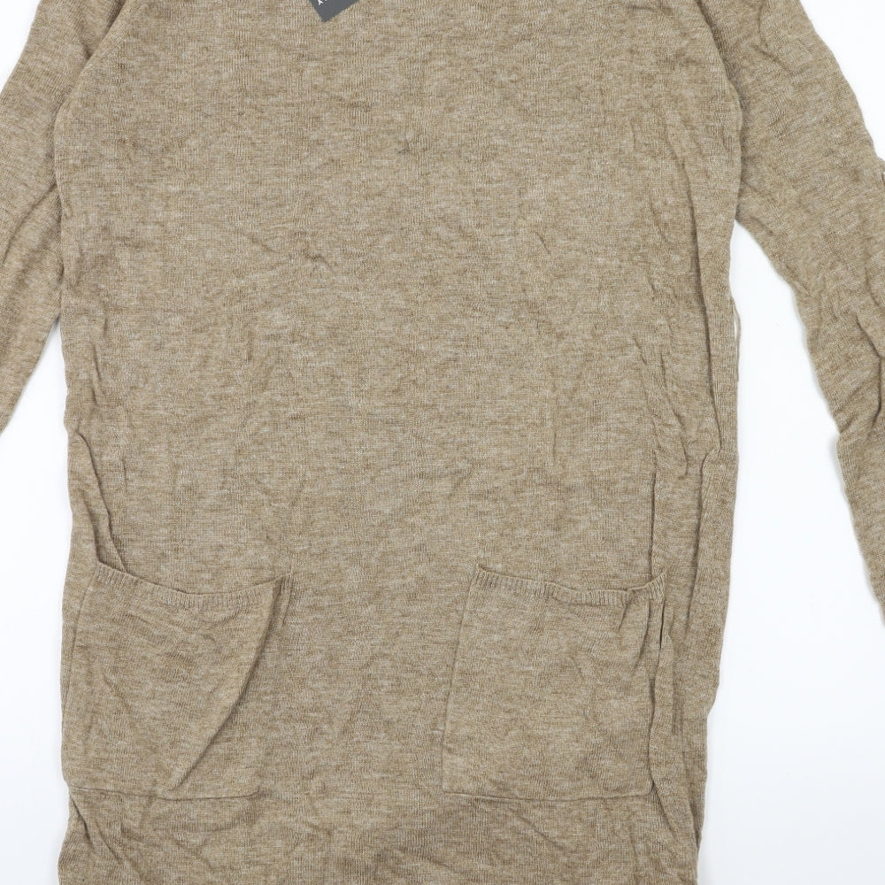 Atmosphere Womens Brown  Knit Jumper Dress  Size 12