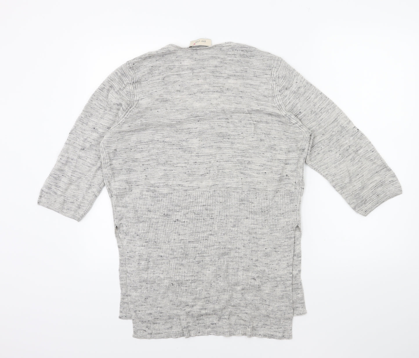 Marks and Spencer Womens Grey  Knit Pullover Jumper Size 14