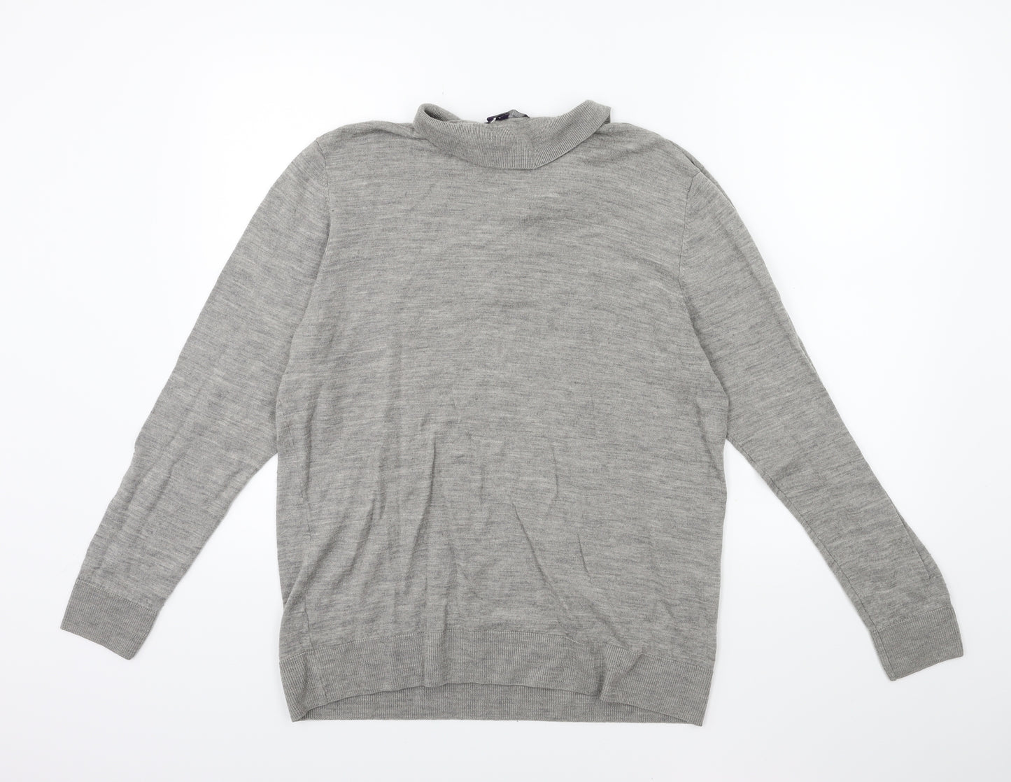 Tailor & Cutter Mens Grey  Knit Pullover Jumper Size XL